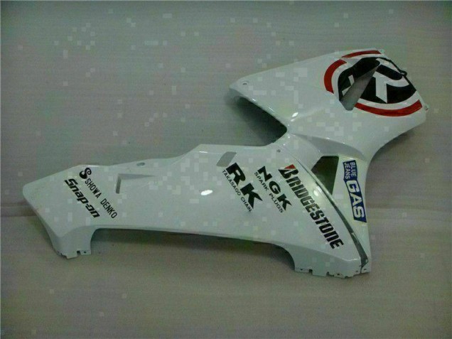 White Blue R 2 2003-2004 Honda CBR600RR Motorcycle Fairings