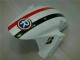White Blue R 2 2003-2004 Honda CBR600RR Motorcycle Fairings