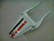 White Blue R 2 2003-2004 Honda CBR600RR Motorcycle Fairings