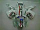 White Blue R 2 2003-2004 Honda CBR600RR Motorcycle Fairings