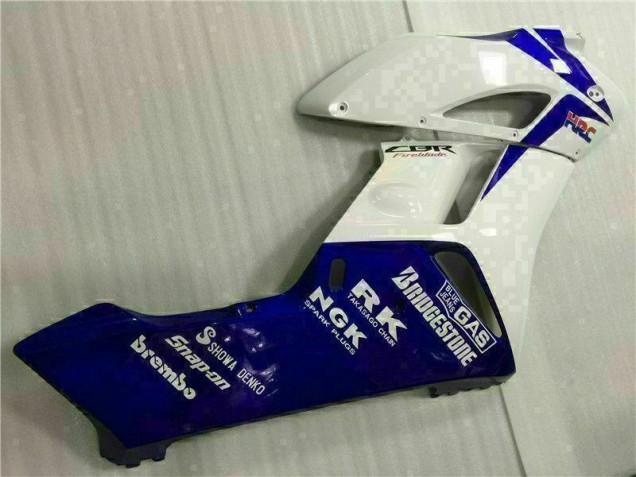 White Blue Red 2004-2005 Honda CBR1000RR Motorcycle Fairings