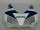 White Blue Repsol 2004-2005 Honda CBR1000RR Motorcycle Fairings