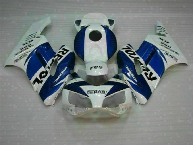 White Blue Repsol 2004-2005 Honda CBR1000RR Motorcycle Fairings