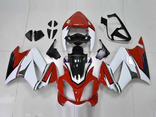 White Red 2002-2013 Honda VFR800 Motorcycle Fairings White Red 2002-2013 Honda VFR800 Motorcycle Fairings