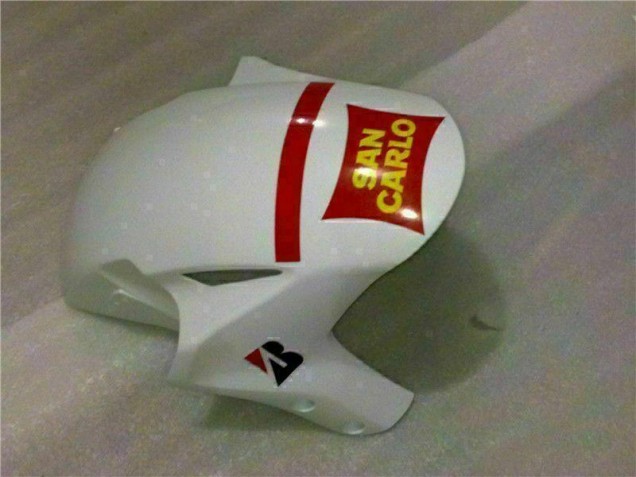 White Red 2004-2005 Honda CBR1000RR Motorcycle Bodywork