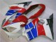 White Red 2004-2007 Honda CBR600 F4i Motorcycle Fairings