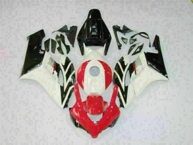 White Red Black 2004-2005 Honda CBR1000RR Motorcycle Fairings