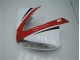 White Red Black 2012-2014 Yamaha YZF R1 Motorcycle Fairings
