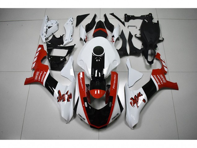White Red Black 2015-2019 Yamaha YZF R1 Motorcycle Fairings White Red Black 2015-2019 Yamaha YZF R1 Motorcycle Fairings