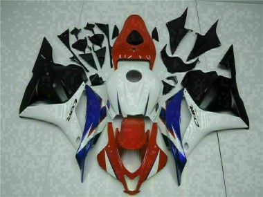 White Red Black Blue 2009-2012 Honda CBR600RR Motorcycle Fairings
