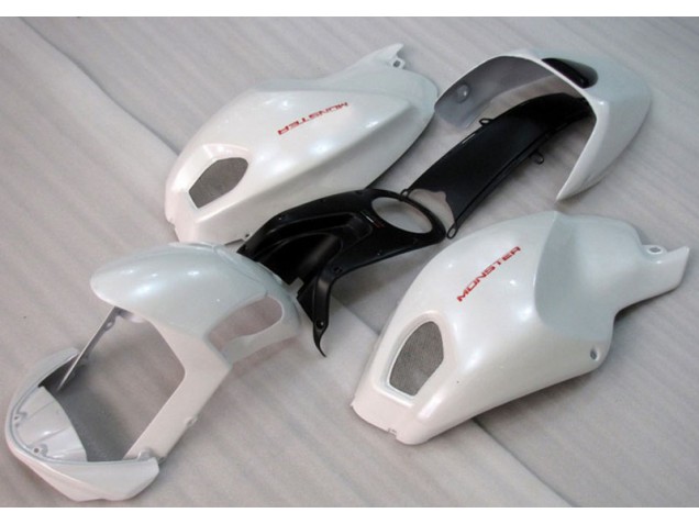White Red Monster 2008-2012 Ducati Monster 696 Motorcycle Fairings White Red Monster 2008-2012 Ducati Monster 696 Motorcycle Fairings