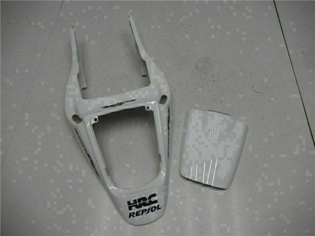 White Repsol 2003-2004 Honda CBR600RR Motorcycle Fairing