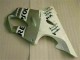 White Silver 2001-2003 Honda CBR600 F4i Motorcycle Fairings