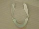 White Silver 2001-2003 Honda CBR600 F4i Motorcycle Fairings