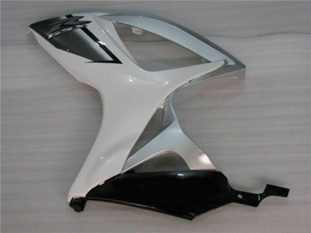 White Silver 2006-2007 Suzuki GSXR 600/750 Motorcycle Fairing