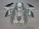 White Silver 2006-2007 Suzuki GSXR 600/750 Motorcycle Fairing
