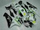 White Yellow Green 52 2005-2006 Honda CBR600RR Motorcycle Fairings
