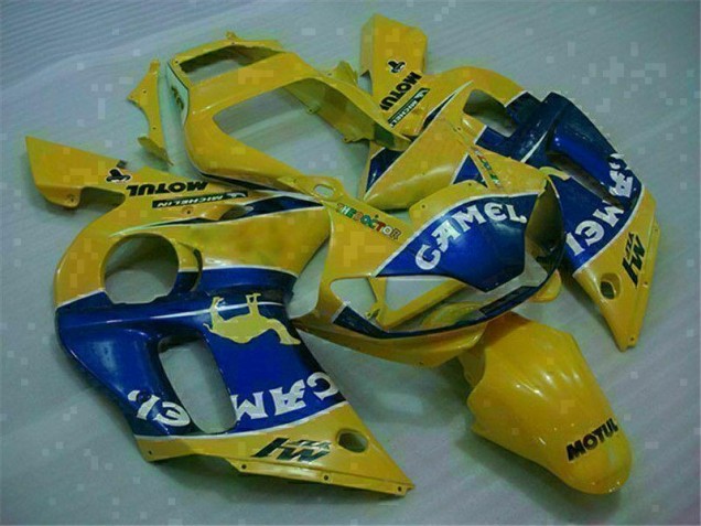 Yellow 1998-2002 Yamaha YZF R6 Motorcycle Fairings