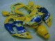 Yellow 1998-2002 Yamaha YZF R6 Motorcycle Fairings
