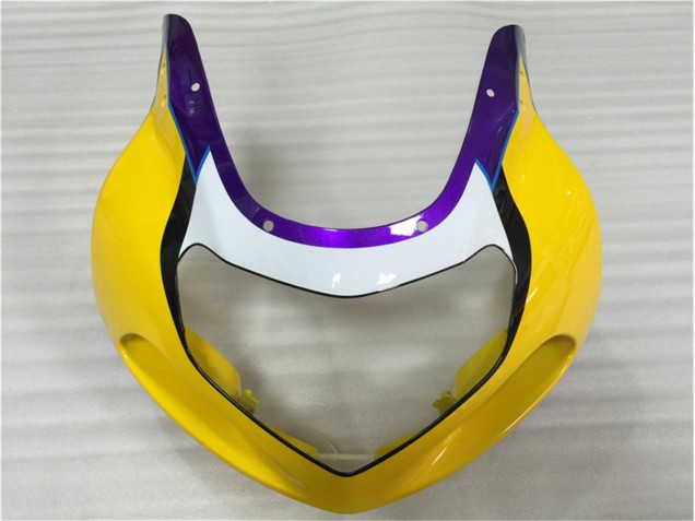 Yellow 2001-2003 Suzuki GSXR 600/750 Motorcycle Fairing Yellow 2001-2003 Suzuki GSXR 600/750 Motorcycle Fairing
