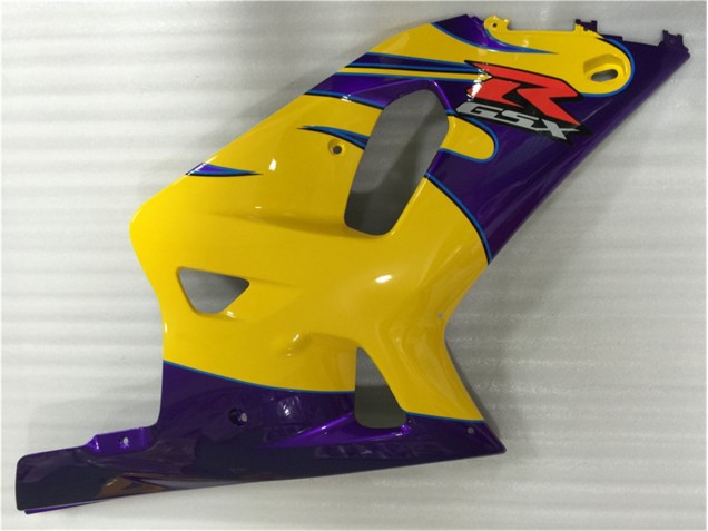 Yellow 2001-2003 Suzuki GSXR 600/750 Motorcycle Fairing Yellow 2001-2003 Suzuki GSXR 600/750 Motorcycle Fairing