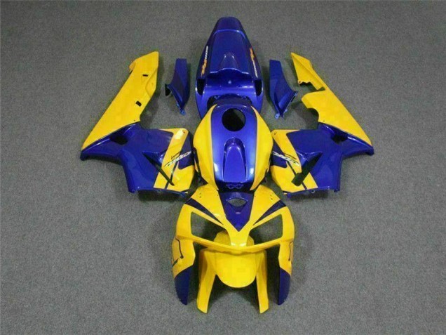 Yellow 2005-2006 Honda CBR600RR Motorcycle Fairings Yellow 2005-2006 Honda CBR600RR Motorcycle Fairings