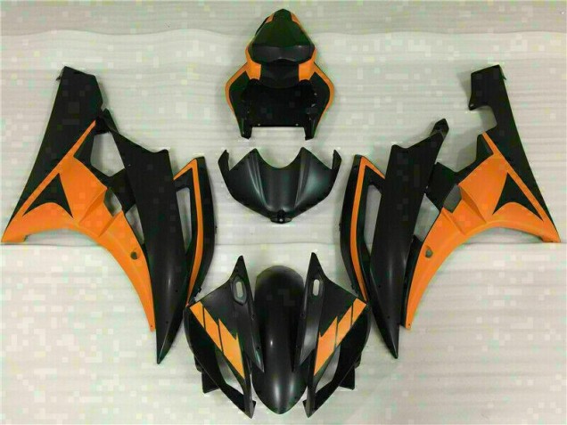 Yellow 2006-2007 Yamaha YZF R6 Motorcycle Fairing