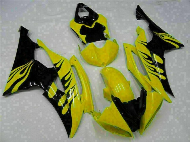 Yellow 2008-2016 Yamaha YZF R6 Motorcycle Fairings Yellow 2008-2016 Yamaha YZF R6 Motorcycle Fairings