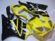 Yellow Black 2001-2003 Honda CBR600 F4i Motorcycle Bodywork