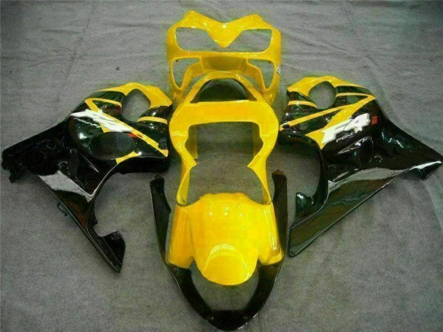 Yellow Black 2001-2003 Honda CBR600 F4i Motorcycle Fairings Yellow Black 2001-2003 Honda CBR600 F4i Motorcycle Fairings