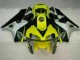 Yellow Black 2003-2004 Honda CBR600RR Motorcycle Fairings