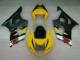 Yellow Black 2003-2004 Suzuki GSXR 1000 Motorcycle Fairings