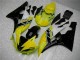 Yellow Black 2006-2007 Yamaha YZF R6 Motorcycle Bodywork