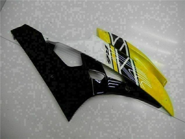 Yellow Black 2006-2007 Yamaha YZF R6 Motorcycle Bodywork