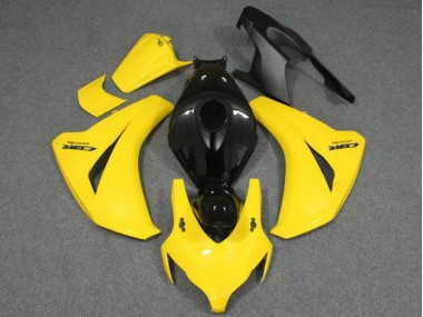 Yellow Black 2008-2011 Honda CBR1000RR Motorcycle Fairings
