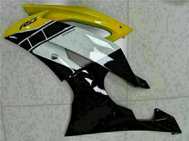 Yellow Black 2008-2016 Yamaha YZF R6 Motorcycle Bodywork Yellow Black 2008-2016 Yamaha YZF R6 Motorcycle Bodywork