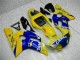 Yellow Blue 1998-2002 Yamaha YZF R6 Motorcycle Fairings Yellow Blue 1998-2002 Yamaha YZF R6 Motorcycle Fairings