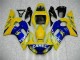 Yellow Blue 1998-2002 Yamaha YZF R6 Motorcycle Fairings Yellow Blue 1998-2002 Yamaha YZF R6 Motorcycle Fairings