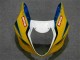 Yellow Blue 2003-2004 Suzuki GSXR 1000 Motorcycle Fairings