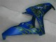 Yellow Flame Blue 2006-2007 Honda CBR1000RR Motorcycle Fairings