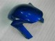Yellow Flame Blue 2006-2007 Honda CBR1000RR Motorcycle Fairings