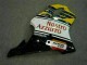 Yellow White 2001-2003 Honda CBR600 F4i Motorcycle Fairings
