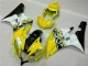 Yellow White Black 2006-2007 Yamaha YZF R6 Motorcycle Fairing