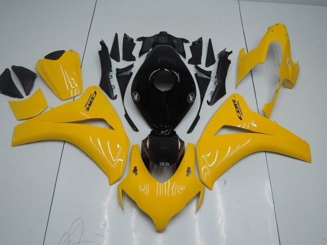Yellow and Black 2008-2011 Honda CBR1000RR Motorcycle Fairings Yellow and Black 2008-2011 Honda CBR1000RR Motorcycle Fairings